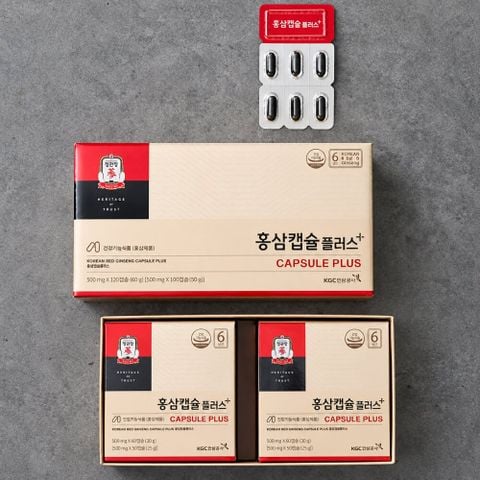 Viên Tinh Chất Hồng Sâm Jung Kwan Jang Capsule Plus 650mg x 120 Viên