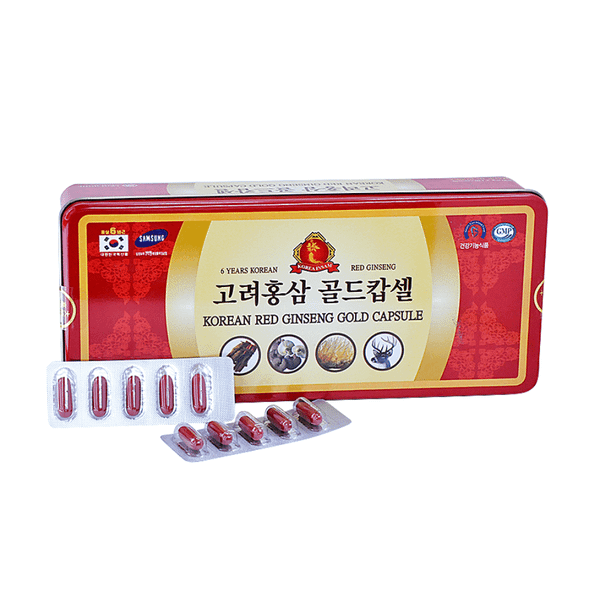 Viên Sâm Nhung Hươu Linh Chi Đông Trùng Korea Insam Hộp 120 Viên