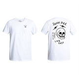  Áo Thun JOHN DOE Live Fast Skull White 