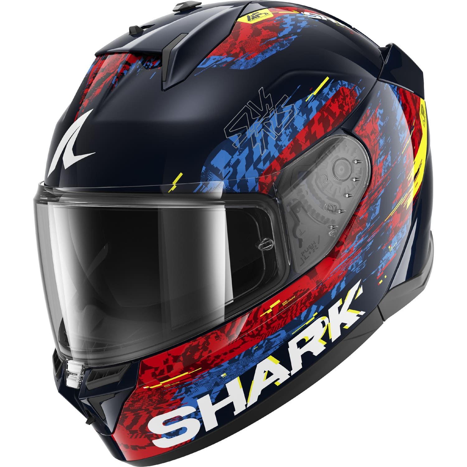 Mũ Fullface SHARK D-Skwal 3 Speed-VIB BRB 