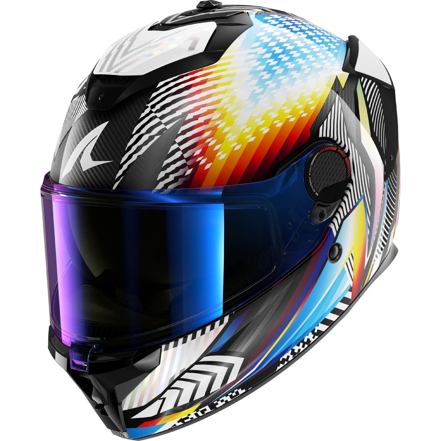  Mũ Fullface SHARK Spartan GT Pro Carbon Sthyr DWU 