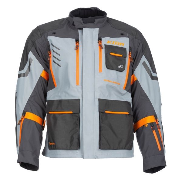 Áo Giáp KLIM Carlsbad Gore-Tex - Asphalt Ember Orange 