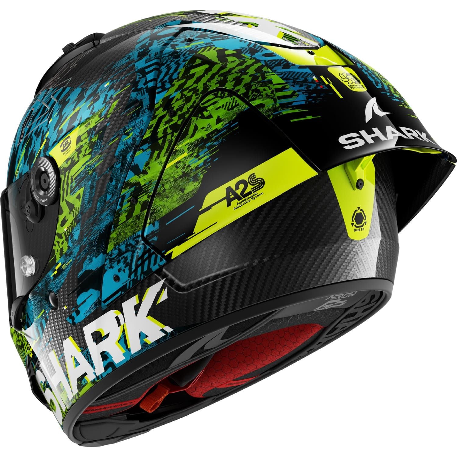  Mũ Fullface SHARK Aeron-GP FIM Racing #2 Speed-VIB DBG 