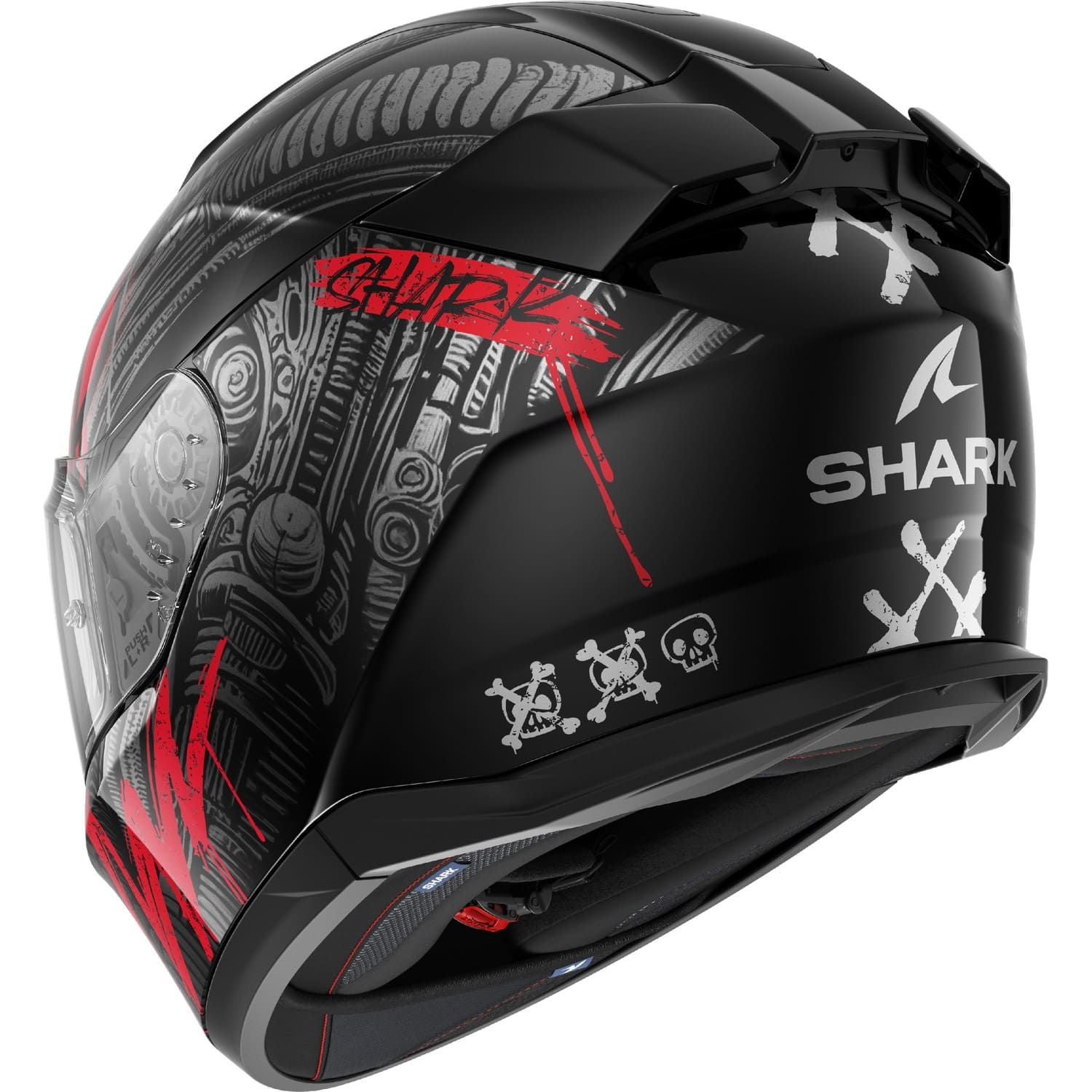  Mũ Fullface SHARK D-Skwal 3 Shiever KAR 