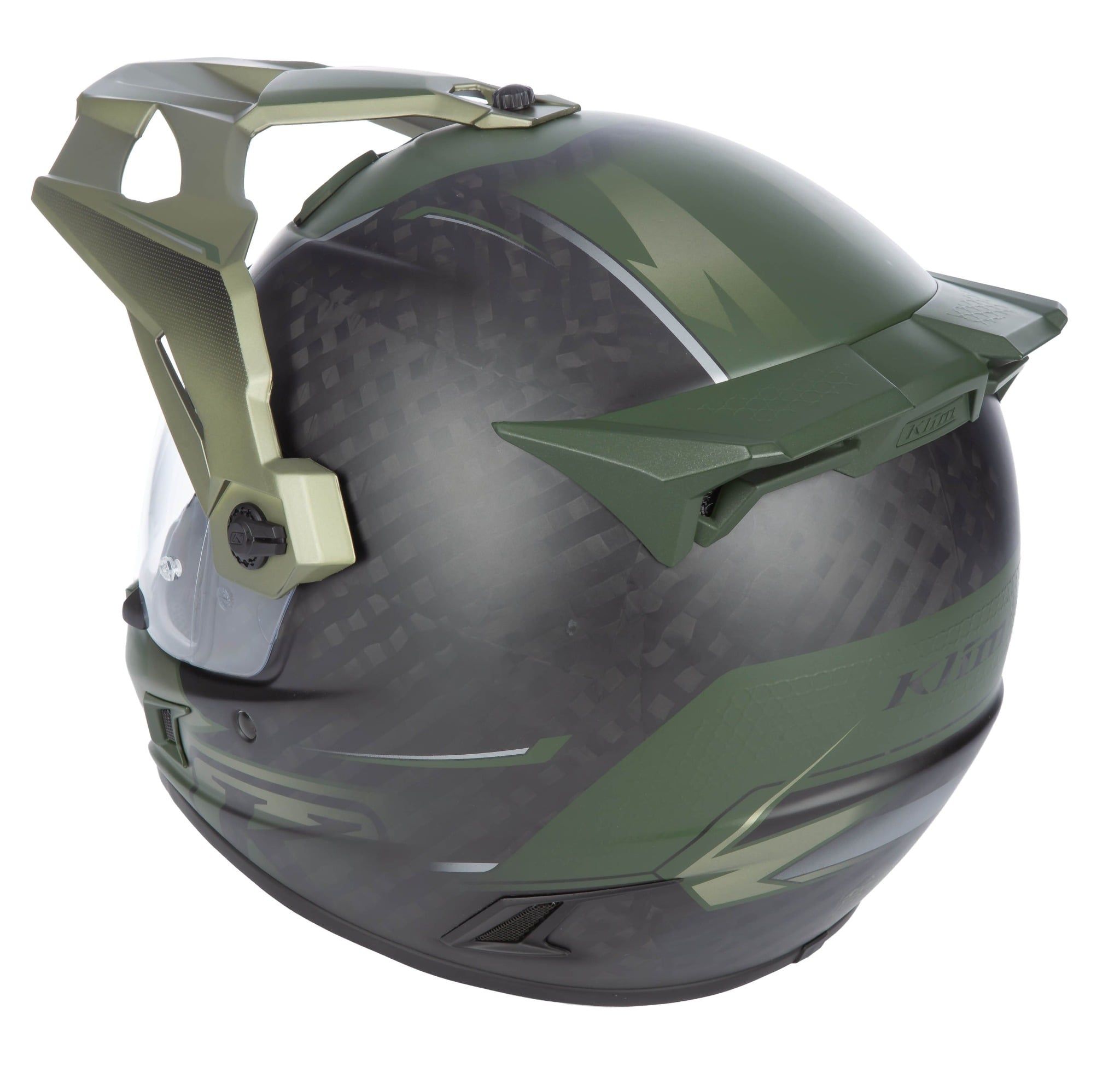  Mũ Adventure KLIM Krios Pro Carbon - Echo Matte Black - Rifle Green - Oil Green 