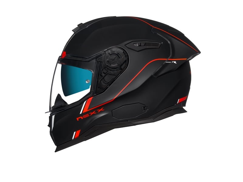 Mũ Fullface NEXX SX.100R Frenetic - Red Black