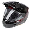  Mũ Adventure KLIM X1 Alpha - Quanta Gloss Black - Fiery Red 
