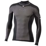  Áo Lót Giáp SIX2 Super Light Dài Tay Cổ Cao - Black Carbon 