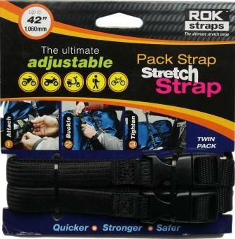  Dây Ràng Hành Lý ROK STRAPS Medium Duty (Max 1060mm) - Black/Tactical 