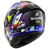  Mũ Fullface SHARK Spartan RS Carbon Streetrush DBU 
