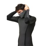  Áo Lót Giáp Kháng Khuẩn Kèm Trùm Đầu SIX2 Bốn Mùa TS2 DB - Black Carbon 
