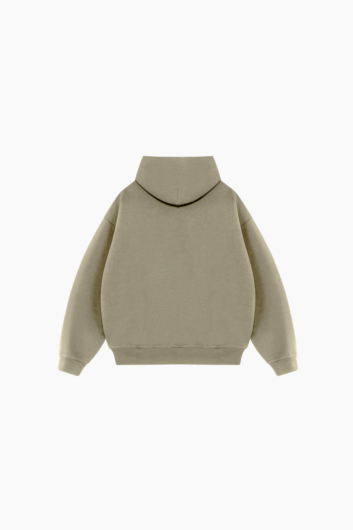 maverick-initial-boxy-hoodies-beige || Beige