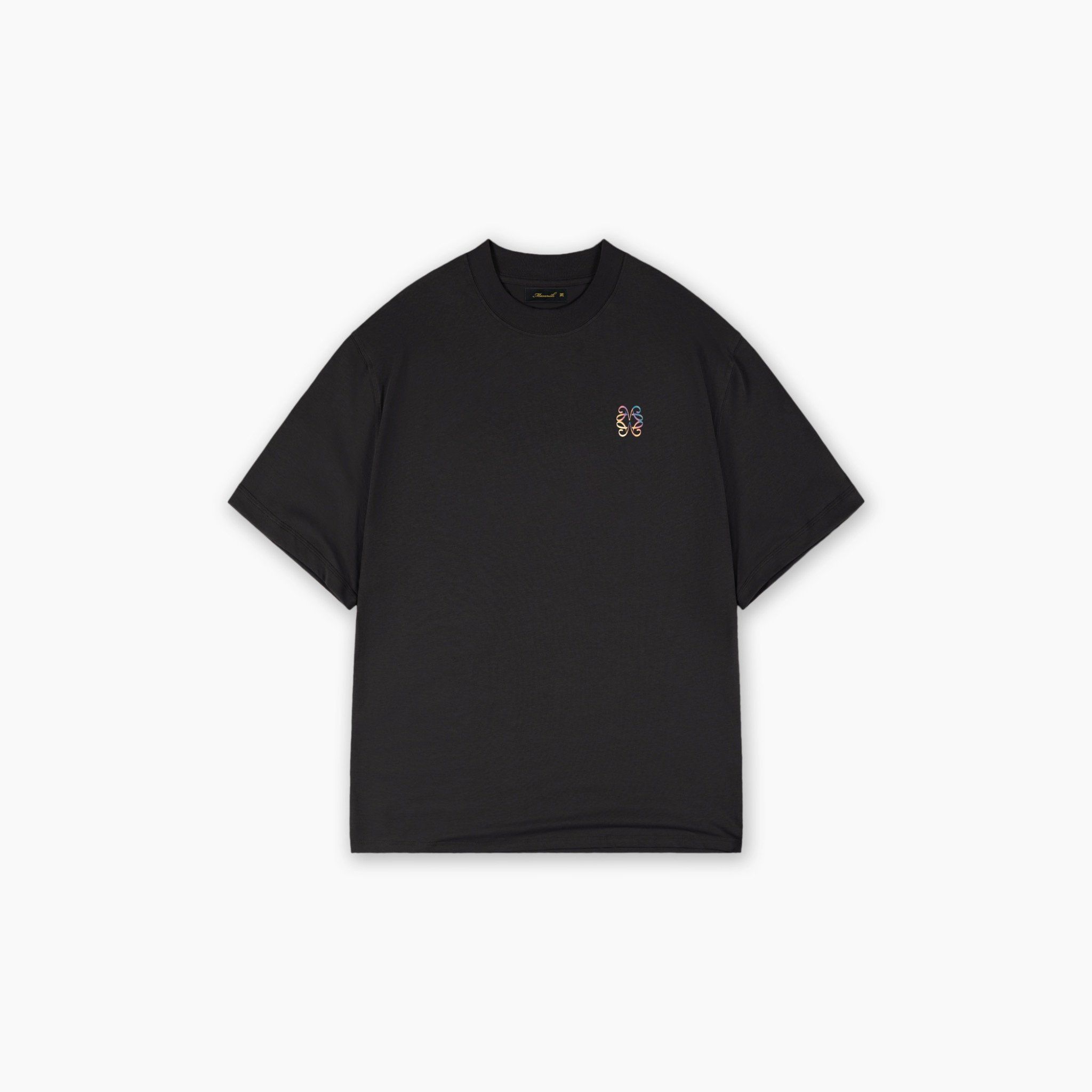 mvrk-secret-gardent-boxy-t-shirt || Grey