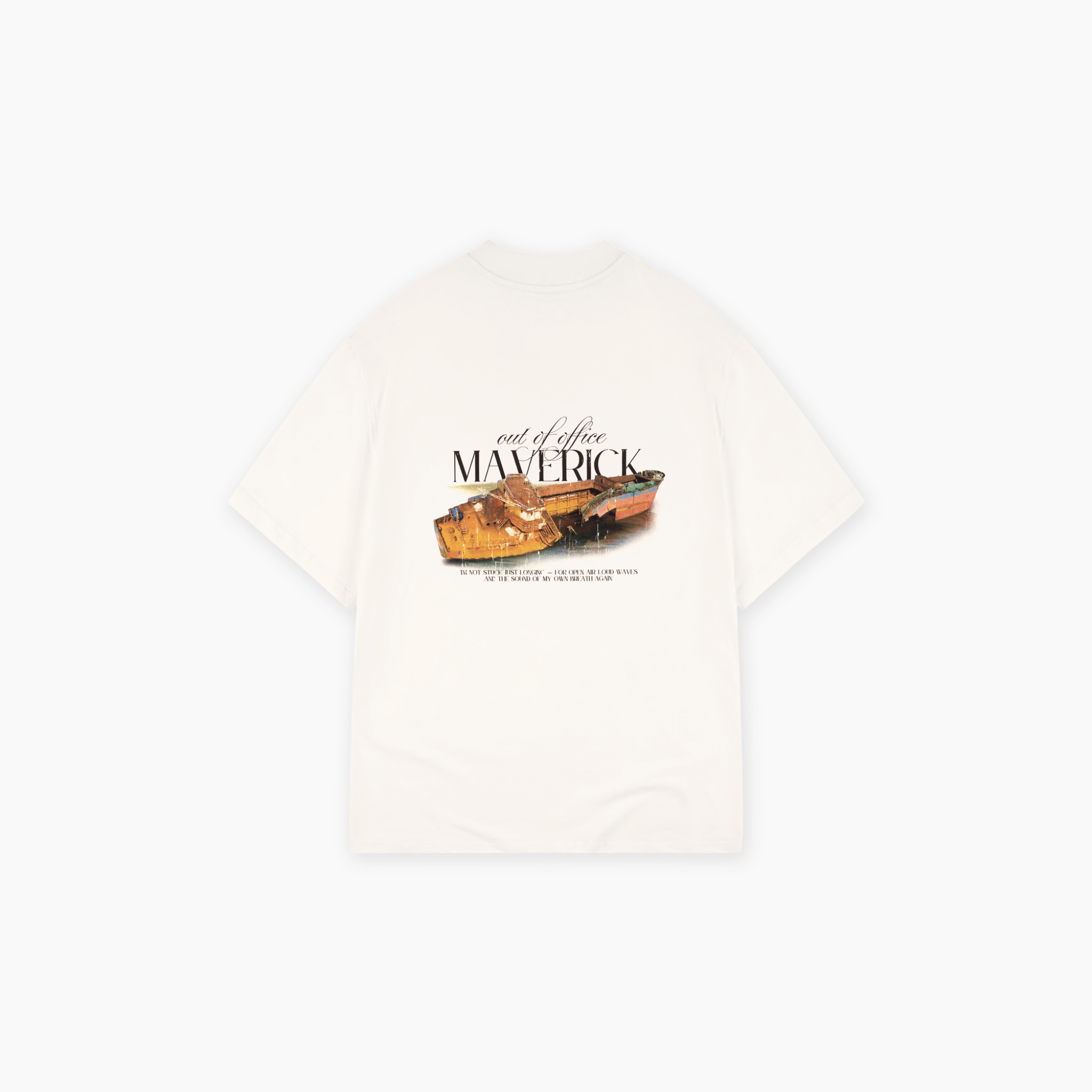 mvrk-the-lost-ship-t-shirt || Cream