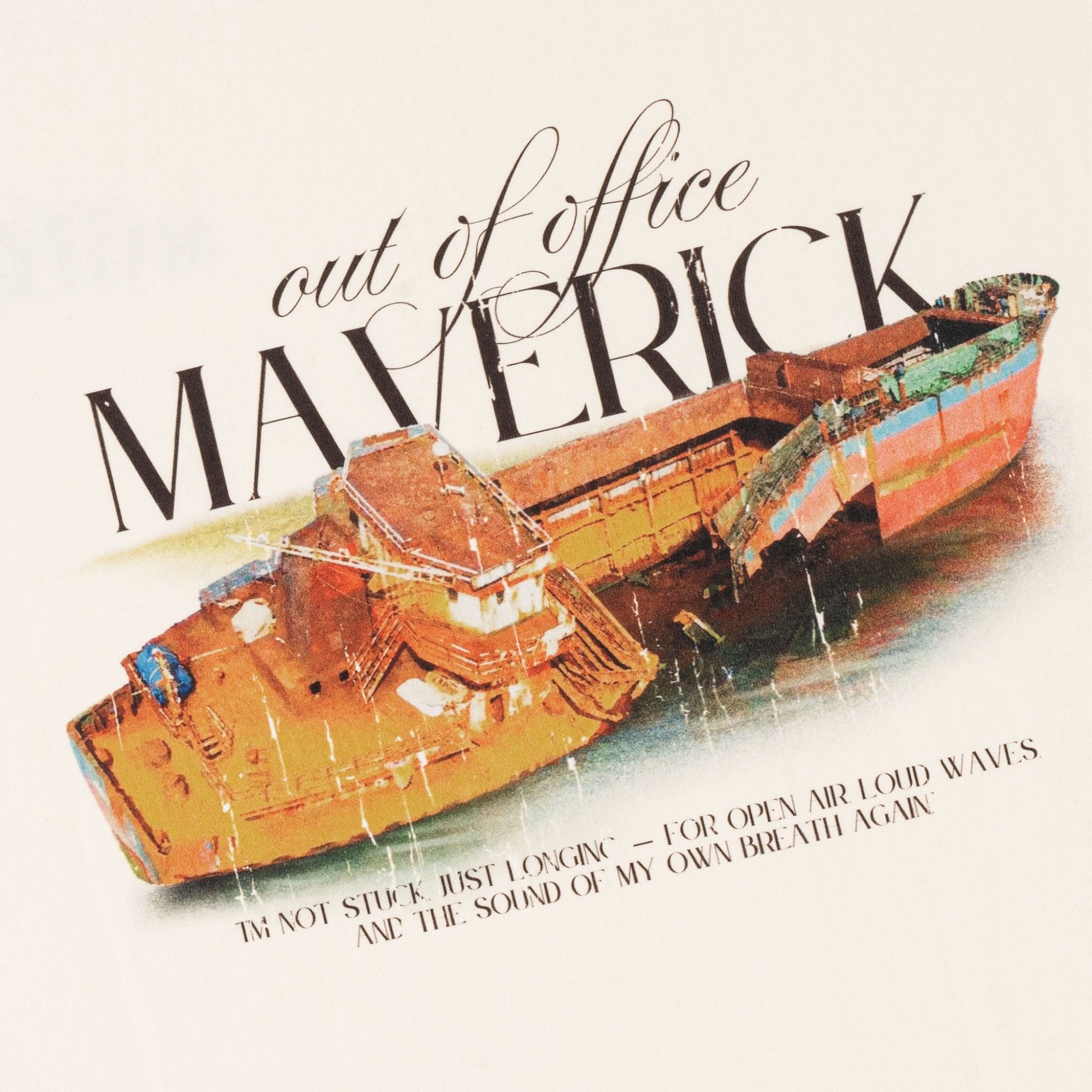 mvrk-the-lost-ship-t-shirt || Cream