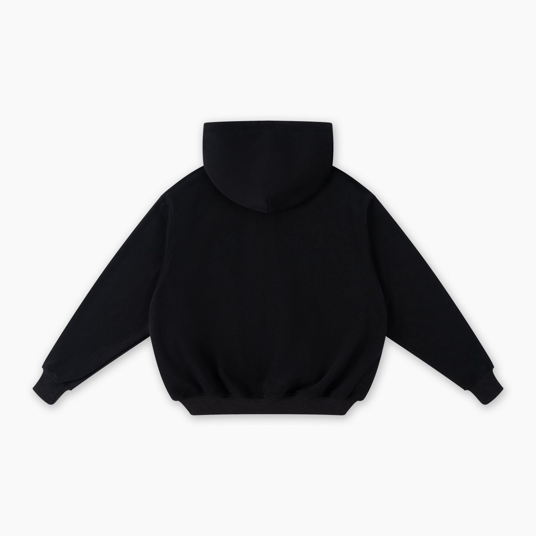 mvrk-initial-hoodie-zip || Black