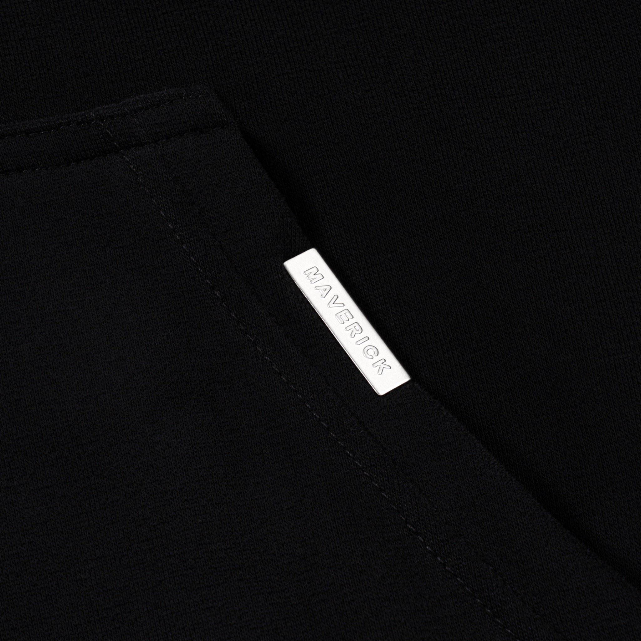 mvrk-initial-hoodie-zip || Black