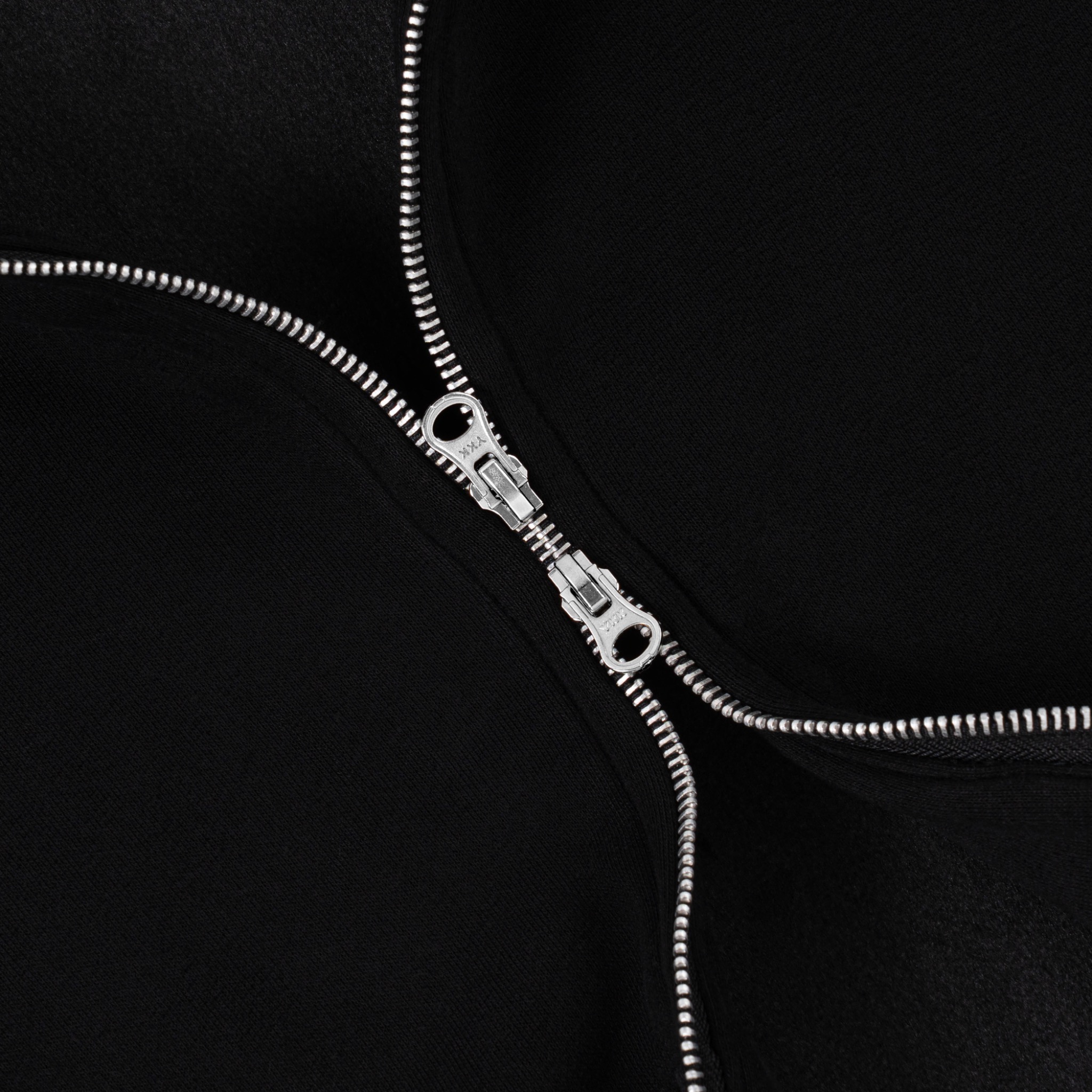 mvrk-initial-hoodie-zip || Black