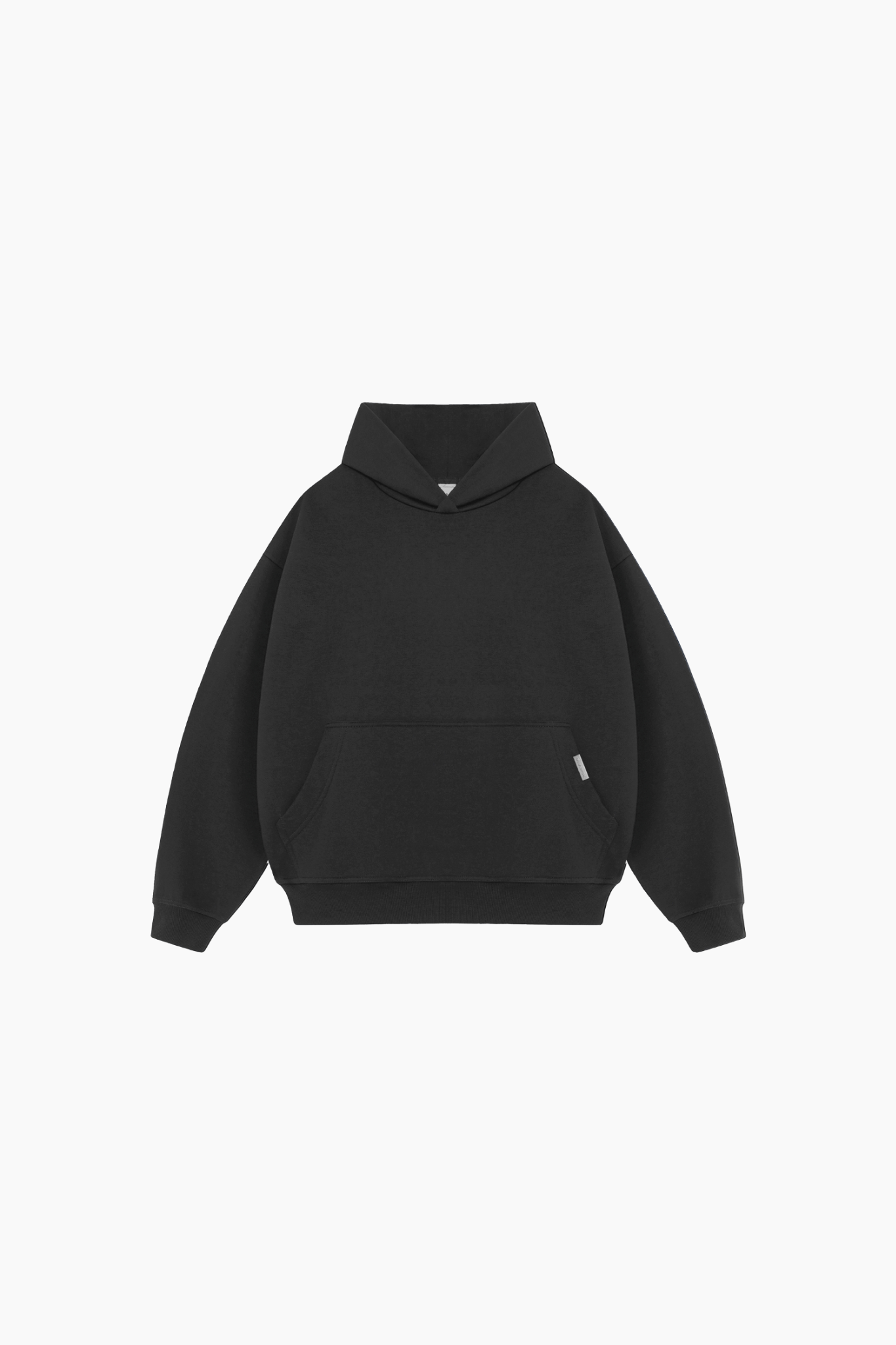 Maverick Initial Boxy Hoodies Grey