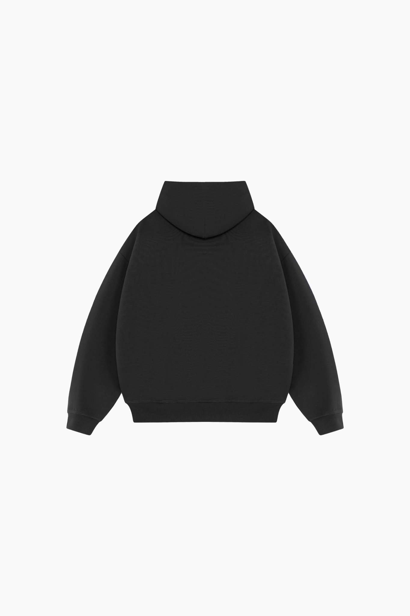 Maverick Initial Boxy Hoodies Grey
