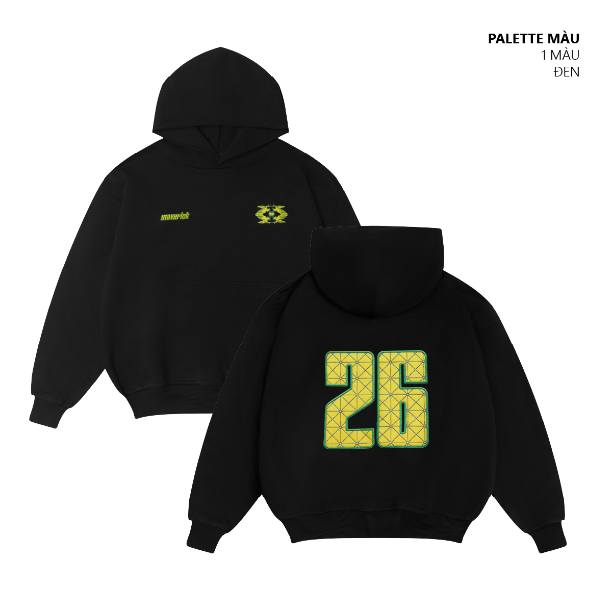 Áo Hoodie Unisex Boxy World Cup 26 440GSM Chất Nỉ Chân Cua Dày Dặn Thấm Hút Chống Nắng Tốt