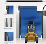  Cửa cuốn tốc độ cao Tự phục hồi 