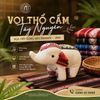  Voi thổ cẩm may thủ công họa tiết dân tộc Bahnar Jrai Tây Nguyên size mini 