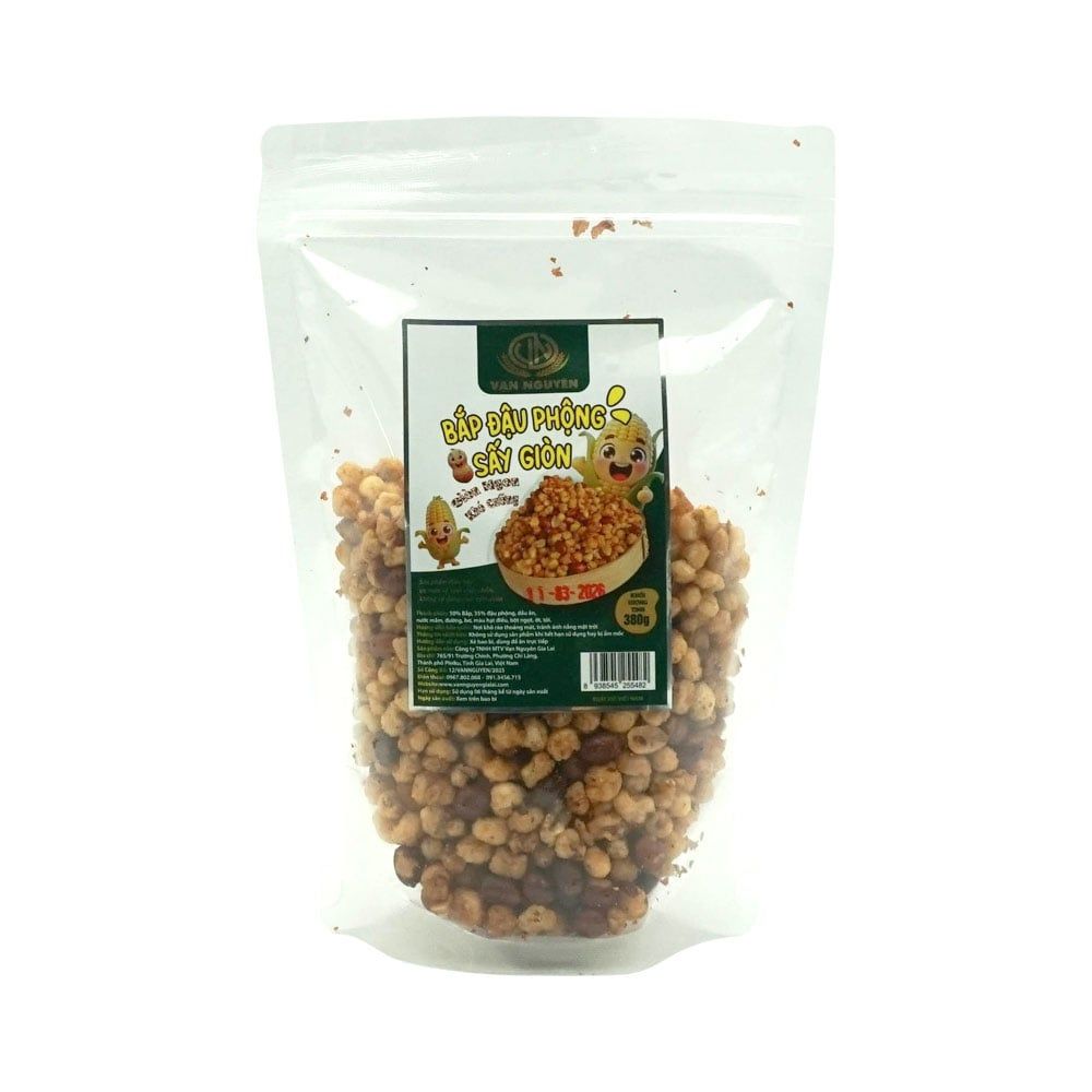  Bắp đậu phộng sấy giòn Gia Lai 