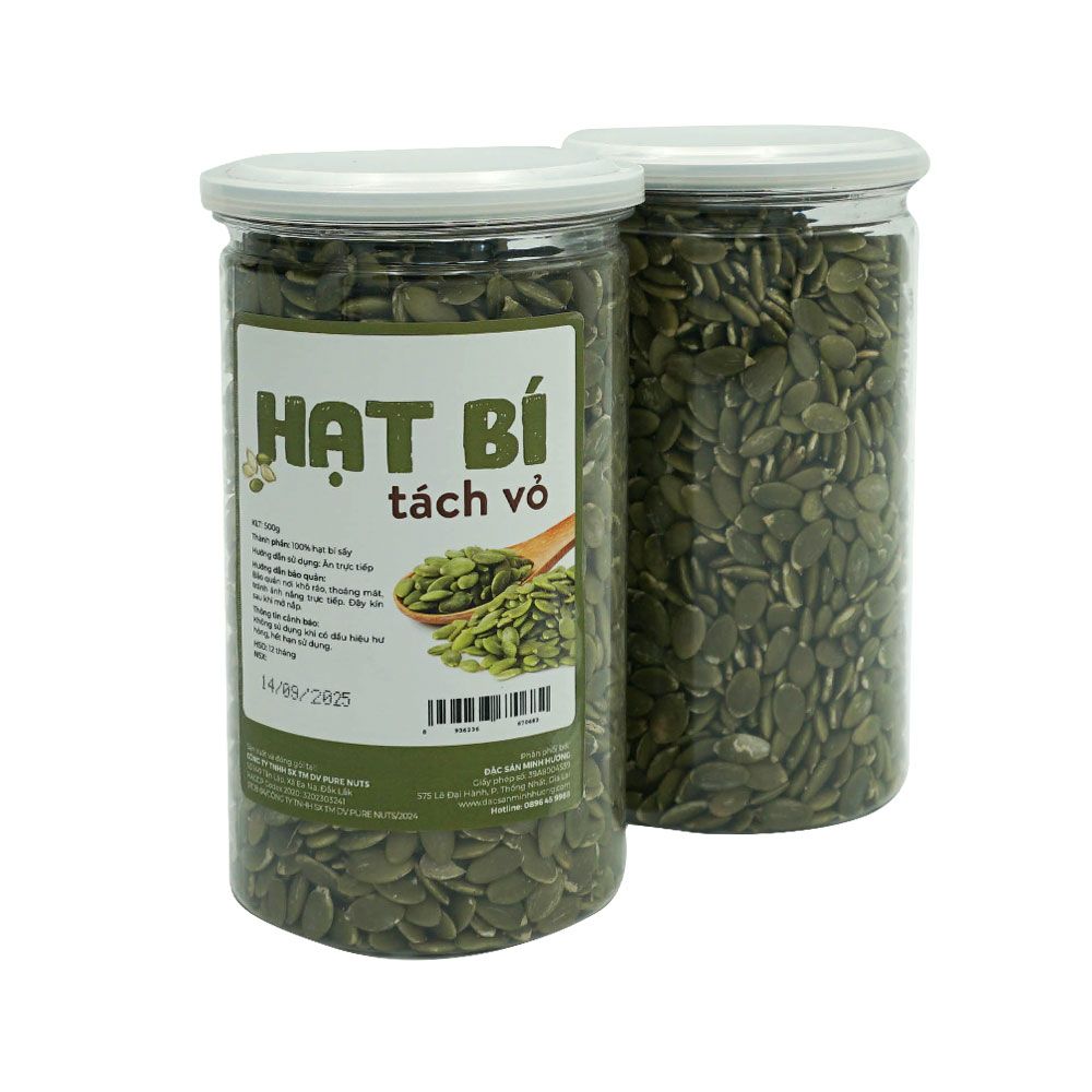  Nhân hạt bí xanh 