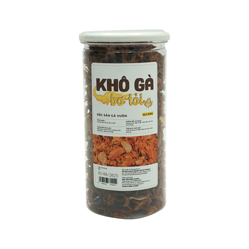  Khô gà bơ tỏi 