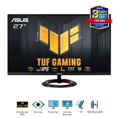 Màn hình Asus TUF Gaming VG279Q5R (27Inch/ Full HD/ 1ms/ 200Hz/ 300cd/m2/ IPS/ Tích hợp loa)