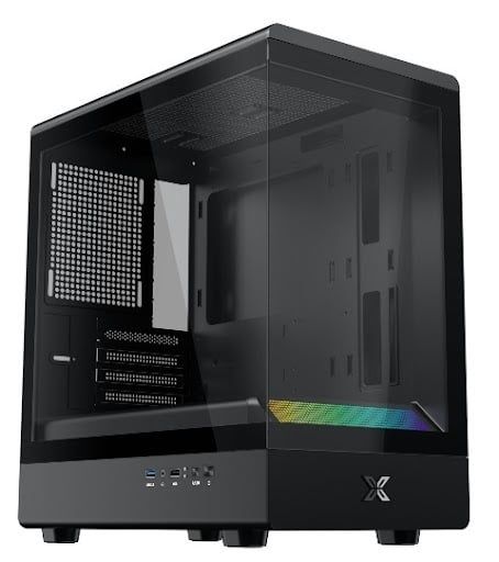 Case Xigmatek PURA MS - M-ATX(Black)
