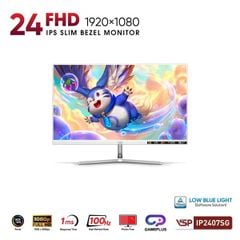Màn hình VSP IP2407SG ( 23.8 inch/ FHD/ IPS/ 100Hz/ 1ms/ White)