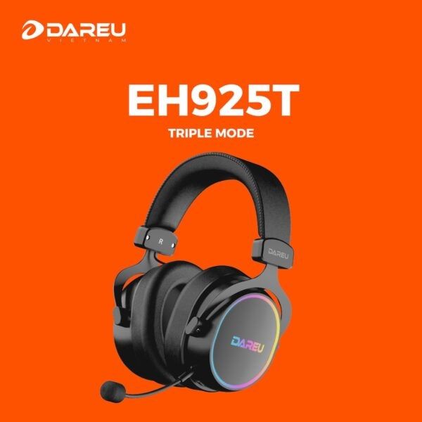 Tai nghe DAREU EH925T TRIPLE-MODE Bluetooth + Wireless