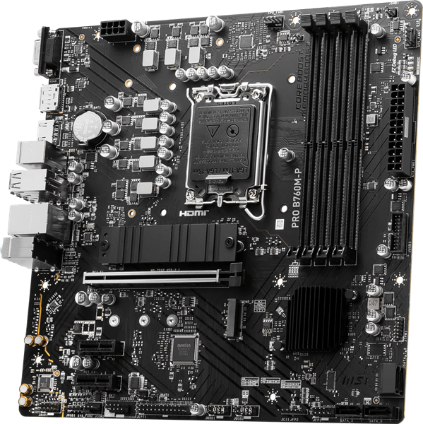 Mainboard MSI PRO B760M-P DDR5 (cũ) BH 04/2027