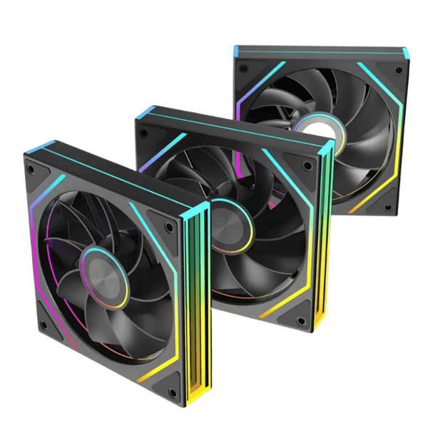 Fan case Led Jungle Leopard Prism4RS Ultra ARGB (black) Ngược