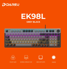 Bàn phím cơ Dareu EK98L RGB - Switch Dream ( Black - Grey)