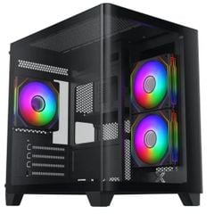 CASE XIGMATEK PANO M NANO 3IF - EN49347 ( 3 Fan )