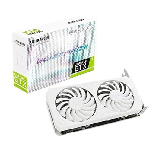 VGA card màn hình Unika GTX 1660 Super Blizzards 6GB V2 White