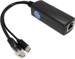 Đầu chuyển nguồn POE Splitter 5V sáng 2A ( Đầu Type C) cho camera