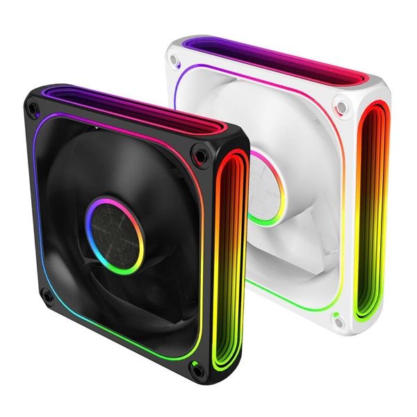 Fan MAGIC Reverse FC-04 MOLEX 4 Pin BLACK ( Fan Ngược)