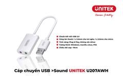 USB to Audio 3.5 Unitek
