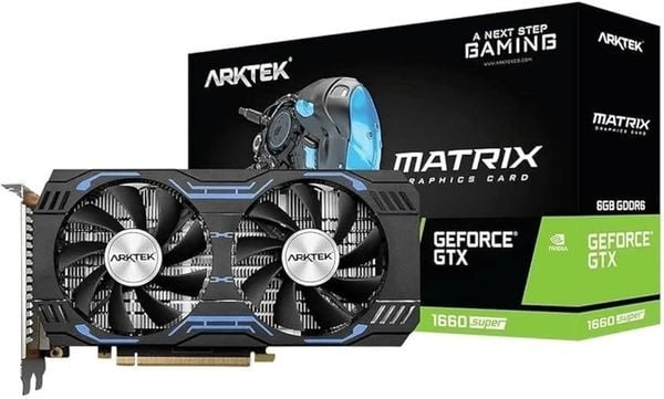 Card màn hình Arktek GTX 1660 Super 6GB GDDR6 (AKN1660SD6S6GH1)