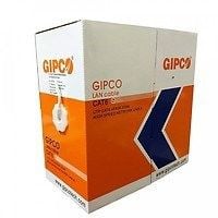 Thùng dây cáp mạng GIPCO CAT5 305M hàng chính hãng (Cam)