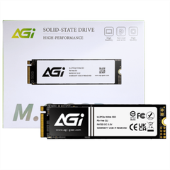 SSD AGI AI298 512GB M.2 NVMe Gen 3x4(DDocj 3200MB/s - Ghi 1800MB/s)