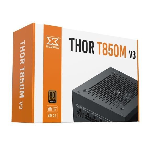 Nguồn Xigmatek Thor T850M V3 850W - PCLe 5.1 - Full Module, 80 Plus Broze