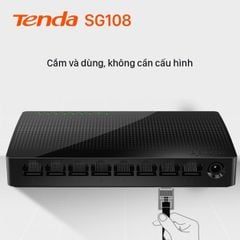Switch TENDA 5 Port 1G - SG108