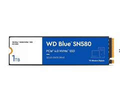 SSD Western Digital Blue SN580 1TB M.2 NVMe PCIe Gen4 x4 (Đọc 4150MB/s - Ghi 4150MB/s)