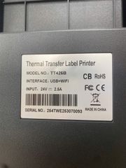 Máy in mã vạch TT426B in qua usb + wifi 2850k full vat