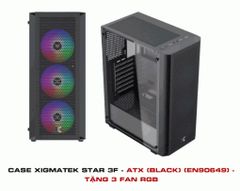 Case Xigmatek Star 3F - ATX (Black) (EN90649)